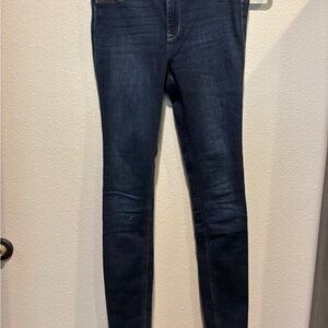 Abercrombie & Fitch Dark Indigo Skinny Jeans